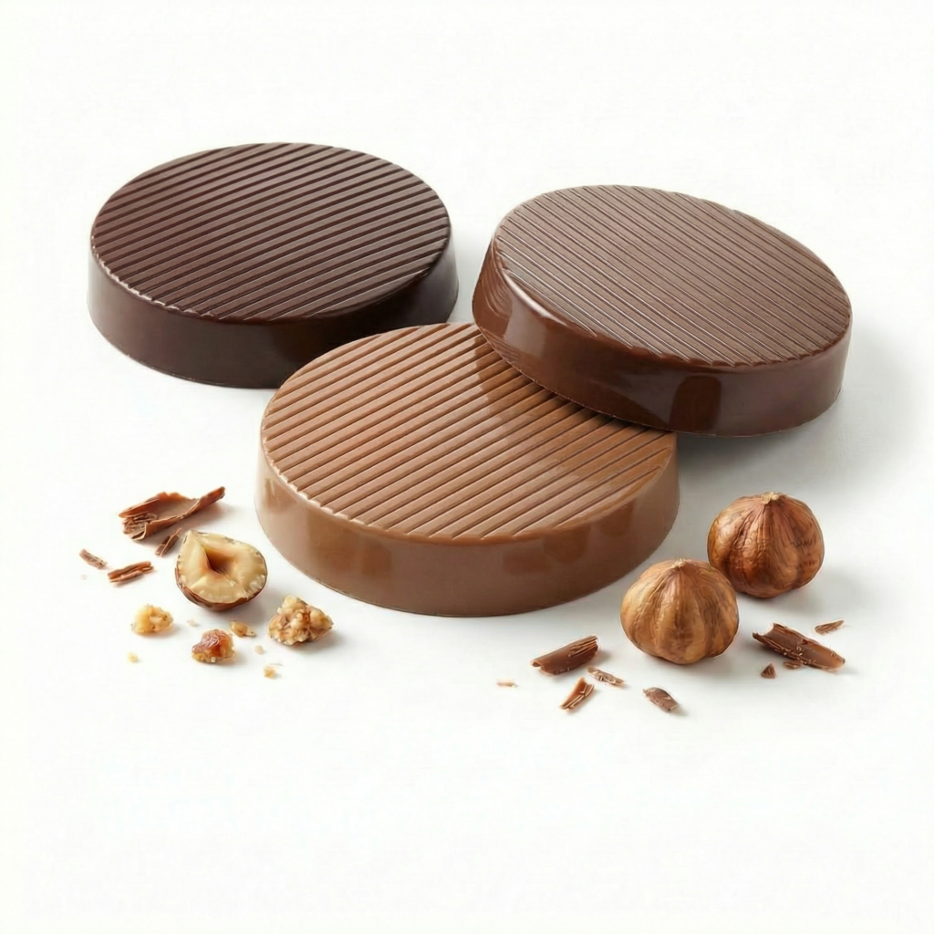 Palets Mignonette chocolat noisettes sans sucre - Maison Lavoisier Bruxelles