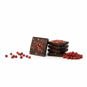 Chocolat noir baie rose – Maison Lavoisier Bruxelles