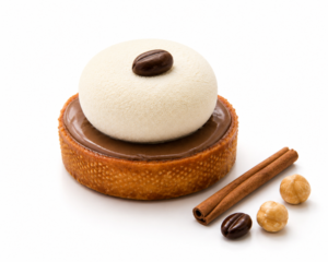 Entremets Tiramitou praliné café mascarpone – Maison Lavoisier Bruxelles