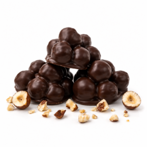 Noisettes du Piémont chocolat noir – Maison Lavoisier Bruxelles