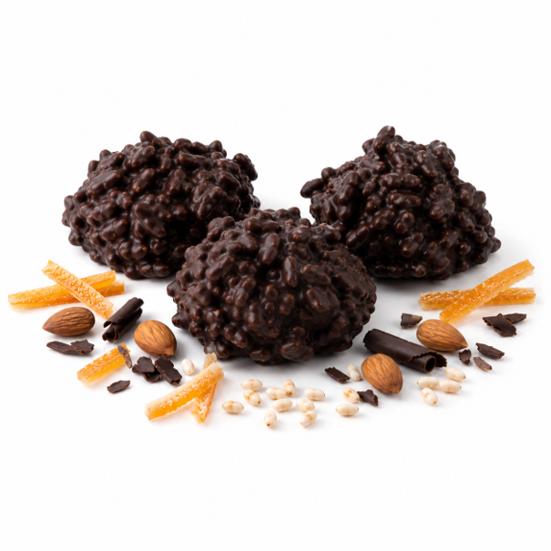 Rose des sables chocolat noir – Maison Lavoisier Bruxelles