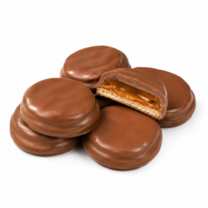 Bonbon caramel chocolat au lait – Maison Lavoisier Bruxelles