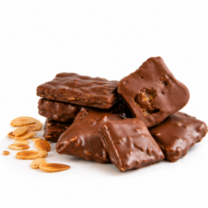 Nougatine amandes chocolat au lait – Maison Lavoisier Bruxelles