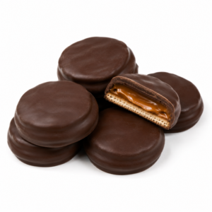 Bonbon caramel chocolat noir – Maison Lavoisier Bruxelles